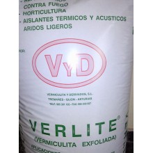 Termita Vermiculita exfoliada